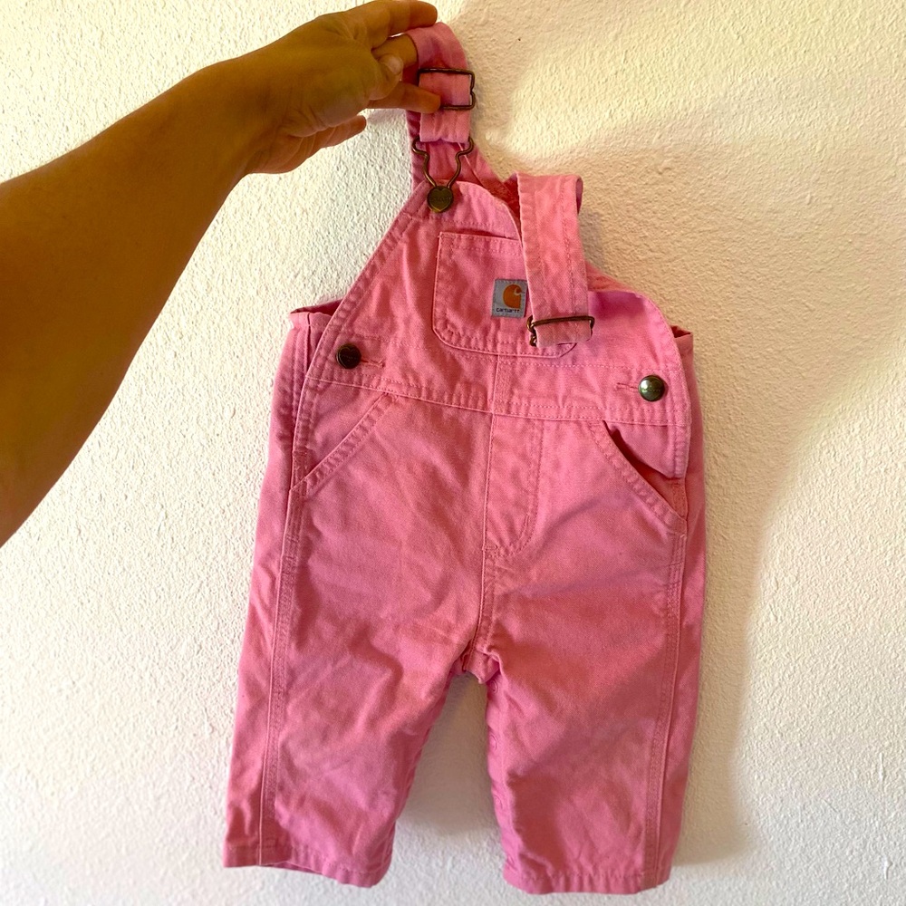 6M Carhartt Overalls Infant Girls